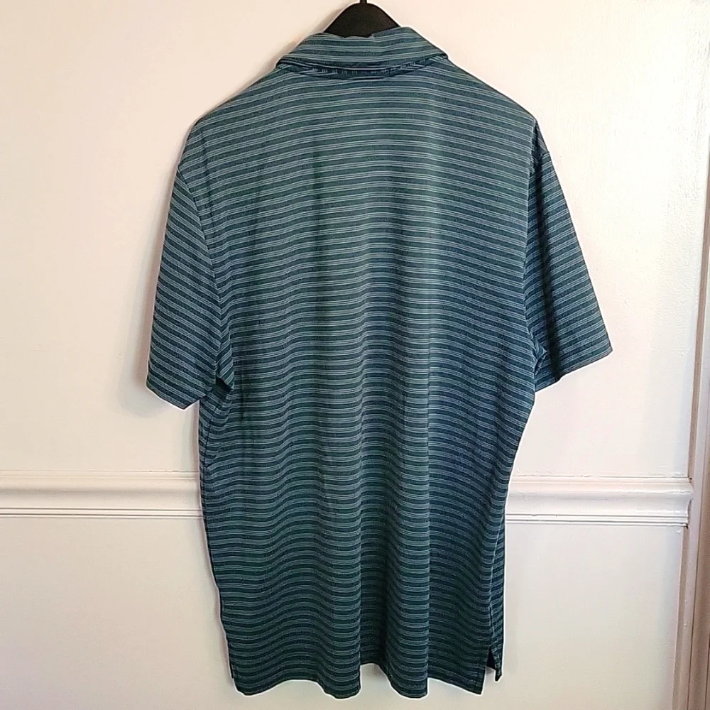 Adidas Climachill Athletic Gold Polo Green Mens‎ XL